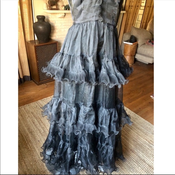 RARE Vintage Jay Morley for Fern Violette Gown - Picture 5 of 7